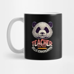 I'm The Teacher Hello Kindergarten, Back to School, Happy Teacher Day Gift, Teacher Appreciation, Teach,Teacher Gift, Back To School Gift Mug